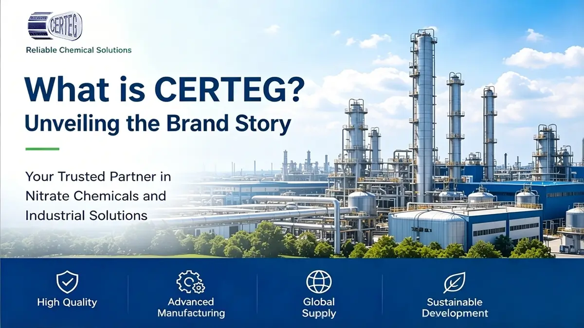 What is CERTEG Nitrate Chemical Manufacturer Guide